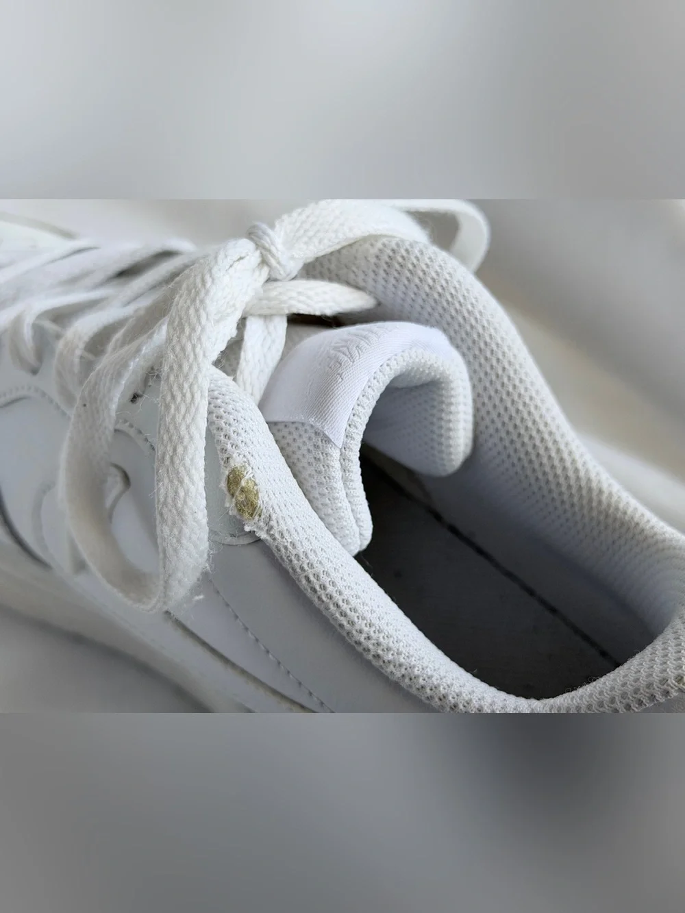 Nike Kids White Low-Top Sneakers with Ivory Sole